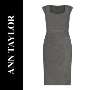 NWT Ann Taylor Suit Collection Dress in Bi-Stretch Size 16 Petite w/POCKETS
